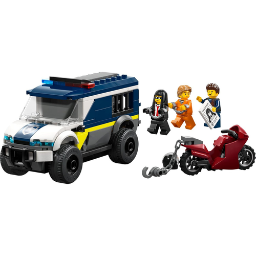 LEGO CITY - FURGONETA DE TRANSPORTE PENITENCIARIO DE POLICÍA