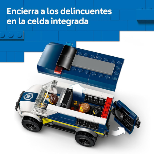 LEGO CITY - FURGONETA DE TRANSPORTE PENITENCIARIO DE POLICÍA