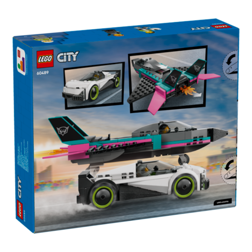 LEGO CITY - JET VS COCHE
