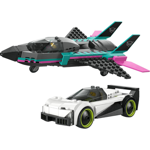 LEGO CITY - JET VS COCHE
