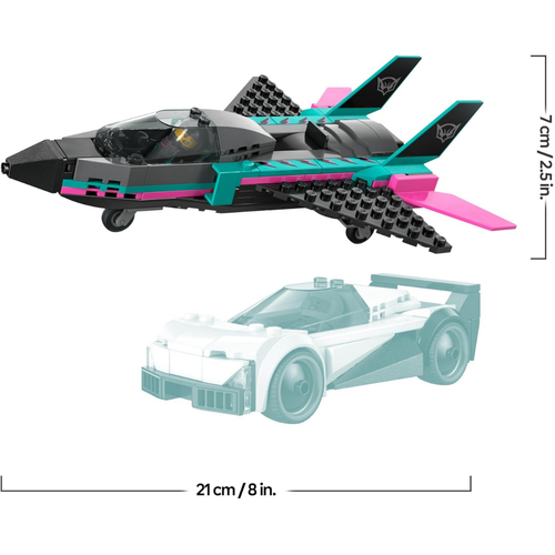 LEGO CITY - JET VS COCHE