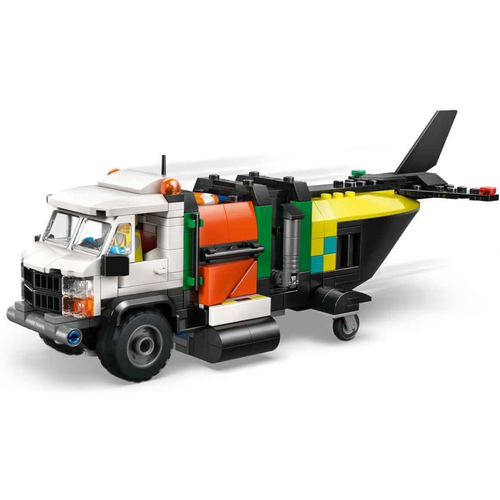 LEGO CITY - REMIX: AVIÓN, CAMIÓN TÉCNICO Y AERODESLIZADOR