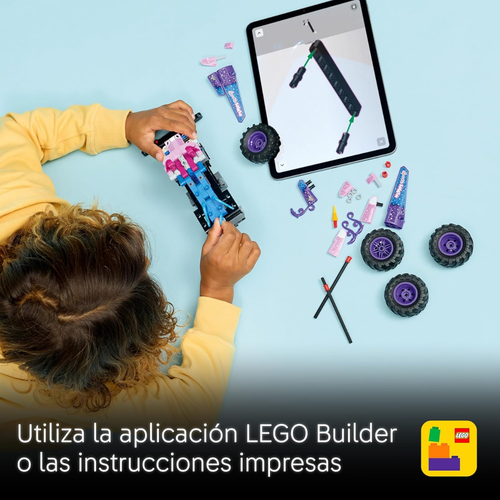 LEGO TECHNIC: MONSTER JAM - SPARKLE SMASH CON MOTOR DE CARGA MANUAL