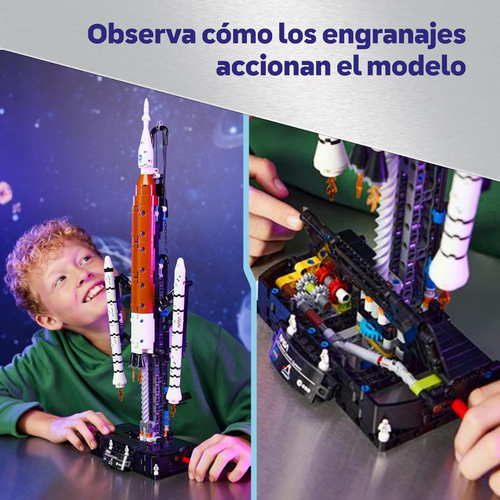 LEGO TECHNIC - COHETE DEL SISTEMA DE LANZAMIENTO ESPACIAL NASA ARTEMIS