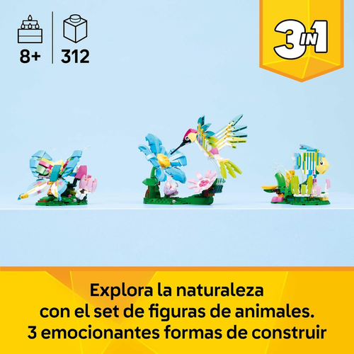 LEGO CREATOR 3EN1 - COLIBRÍ DE COLORES