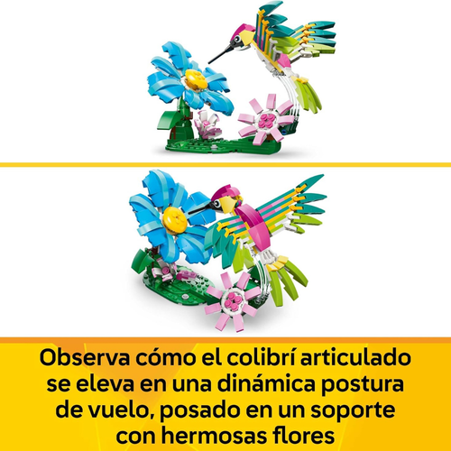 LEGO CREATOR 3EN1 - COLIBRÍ DE COLORES