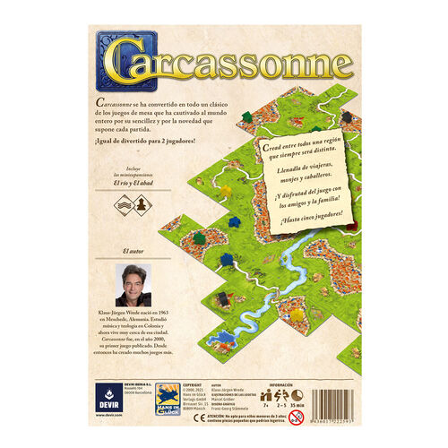 JUEGO DE MESA - CARCASSONNE