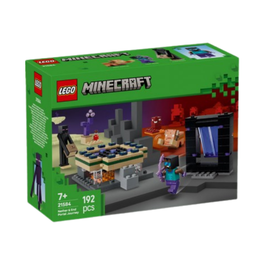 LEGO MINECRAFT - EL VIAJE POR EL NETHER Y EL PORTAL AL END
