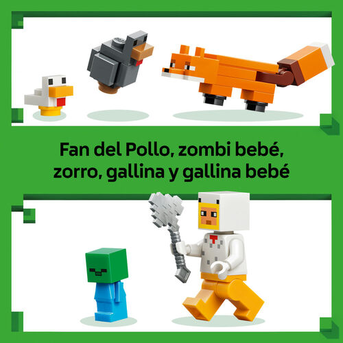 LEGO MINECRAFT - LA GRANJA DE GALLINAS