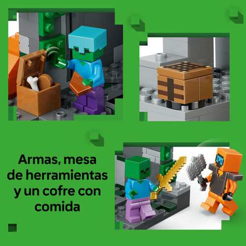 LEGO MINECRAFT - LA MAZMORRA DE ZOMBIS