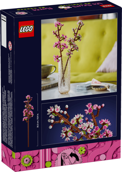 LEGO BOTANICALS - FLORES DE CEREZO