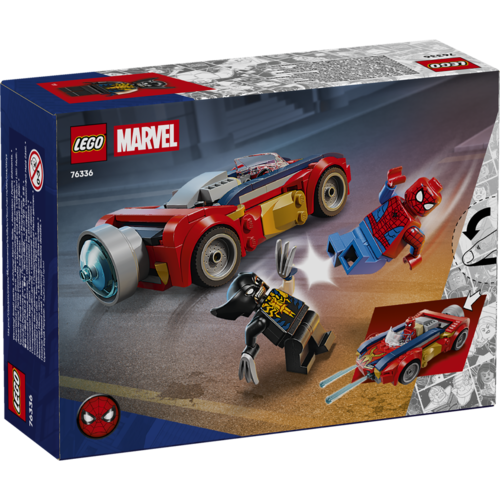 LEGO MARVEL - COCHE DE SPIDER-MAN VS LOBEZNO VENOMIZADO