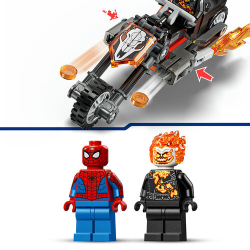 LEGO MARVEL - SPIDER-MAN VS MOTO DEL MOTORISTA FANTASMA