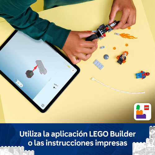 LEGO MARVEL - SPIDER-MAN VS MOTO DEL MOTORISTA FANTASMA