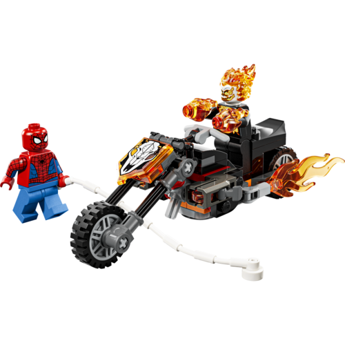 LEGO MARVEL - SPIDER-MAN VS MOTO DEL MOTORISTA FANTASMA