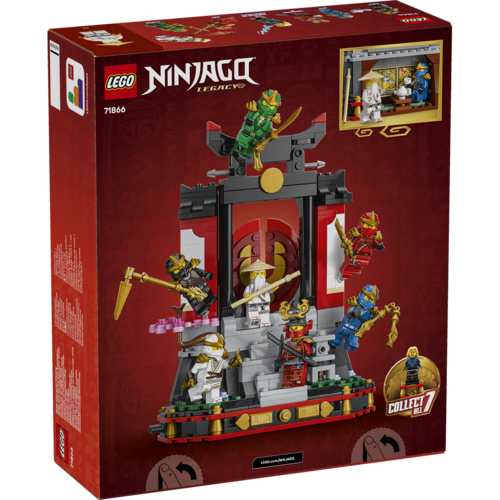 LEGO NINJAGO - EXPOSICIÓN DE PERSONAJES NINJA: 15 ANIVERSARIO