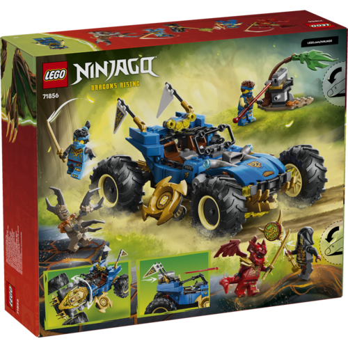 LEGO NINJAGO - COCHE TRANSFORMABLE DE JAY