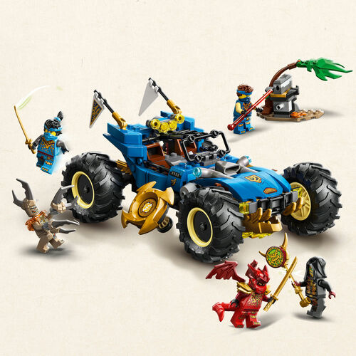 LEGO NINJAGO - COCHE TRANSFORMABLE DE JAY