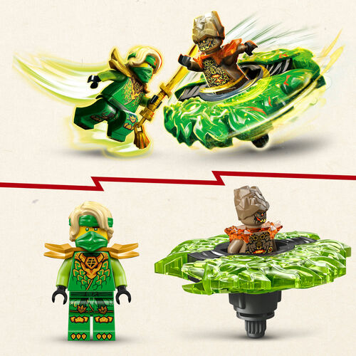 LEGO NINJAGO - SPINNER LLOYD VS. MONSTRUO DE TIERRA