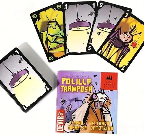 JUEGO DE CARTAS - POLILLA TRAMPOSA