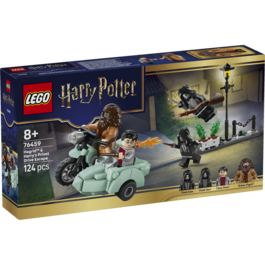 LEGO HARRY POTTER - HAGRID Y HARRY: HUIDA DE PRIVET DRIVE