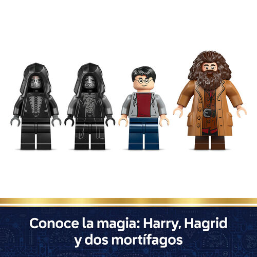 LEGO HARRY POTTER - HAGRID Y HARRY: HUIDA DE PRIVET DRIVE