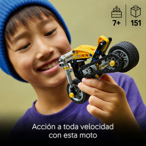 LEGO TECHNIC - MOTO AMARILLA