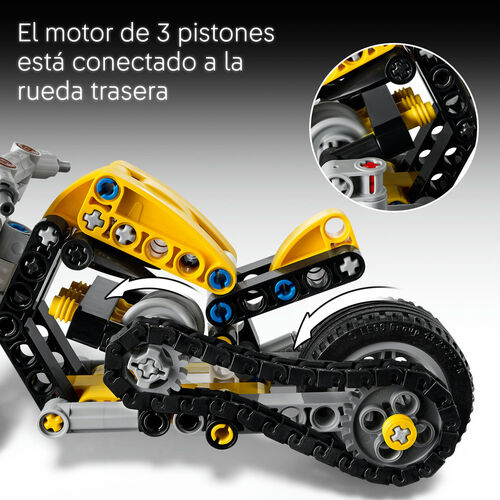 LEGO TECHNIC - MOTO AMARILLA