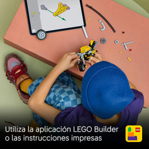 LEGO TECHNIC - MOTO AMARILLA