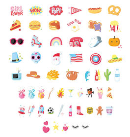 LETRAS / DIBUJOS PARA CAJA DE LUZ SUEÑO AMERICAN