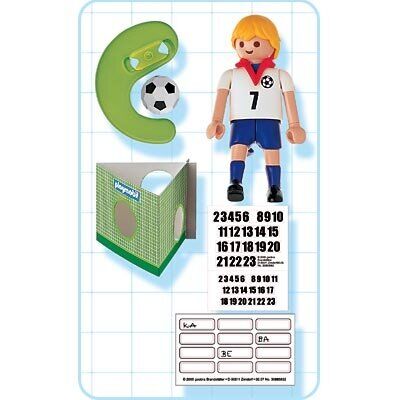 PLAYMOBIL - JUGADOR DE FTBOL INGLATERRA