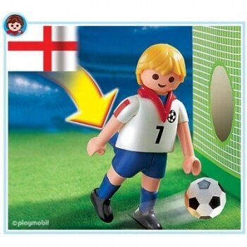 PLAYMOBIL - JUGADOR DE FTBOL INGLATERRA