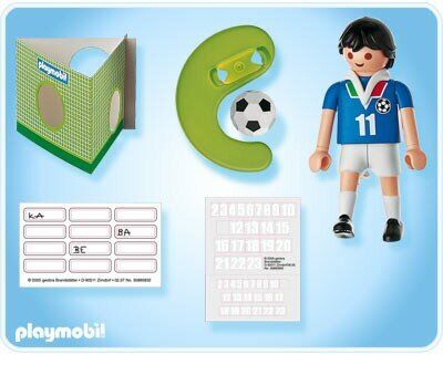 PLAYMOBIL - JUGADOR DE FTBOL ITALIA