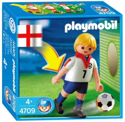 PLAYMOBIL - JUGADOR DE FTBOL INGLATERRA