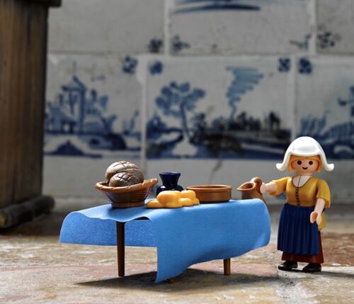 PLAYMOBIL - LA LECHERA (THE MILKMAID) DE JOHANNES VERMEER