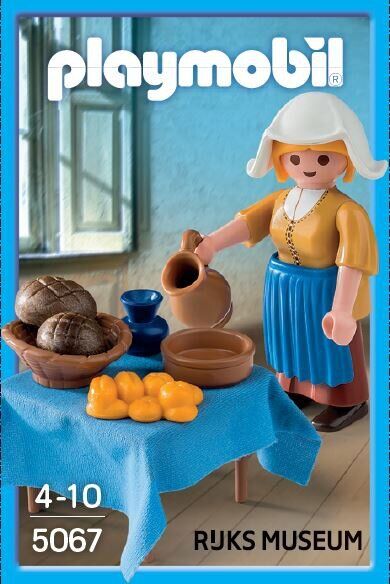 PLAYMOBIL - LA LECHERA (THE MILKMAID) DE JOHANNES VERMEER