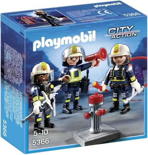 PLAYMOBIL - EQUIPO DE BOMBEROS