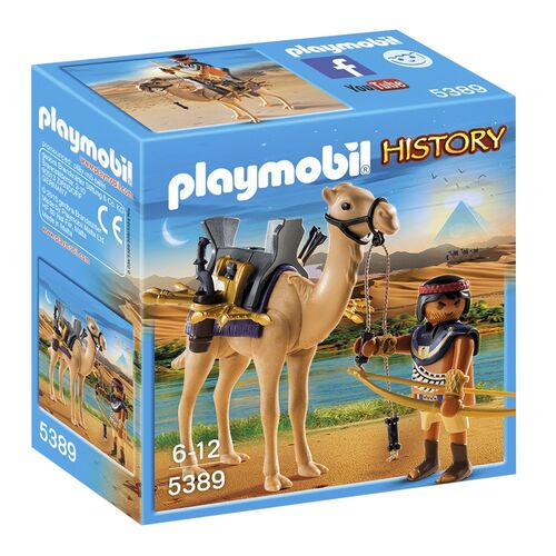 PLAYMOBIL SOLDADO EGIPCIO CON CAMELLO