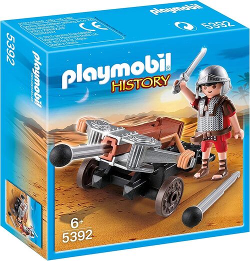 PLAYMOBIL - LEGIONARIO CON CATAPULTA