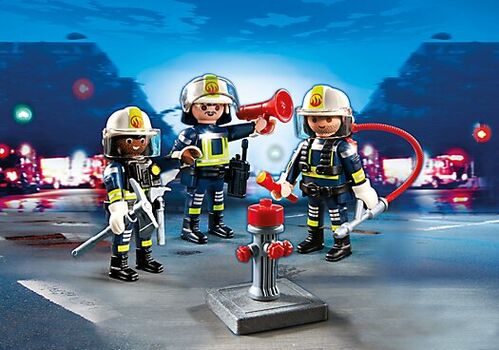 PLAYMOBIL - EQUIPO DE BOMBEROS