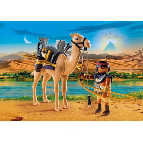 PLAYMOBIL SOLDADO EGIPCIO CON CAMELLO