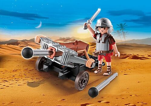 PLAYMOBIL - LEGIONARIO CON CATAPULTA