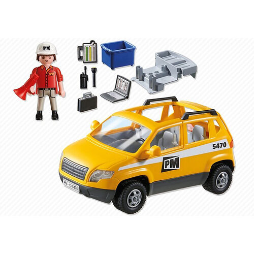 PLAYMOBIL - COCHE DE SUPERVISIN