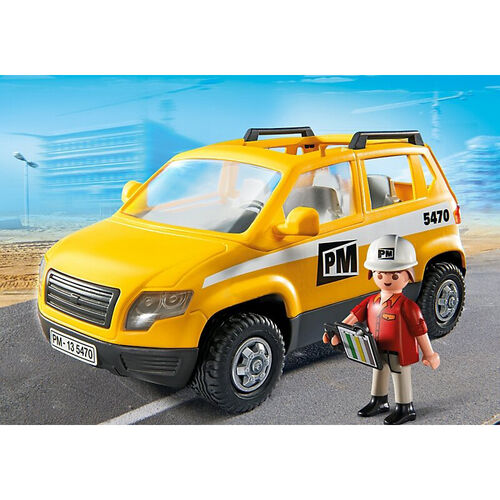 PLAYMOBIL - COCHE DE SUPERVISIN