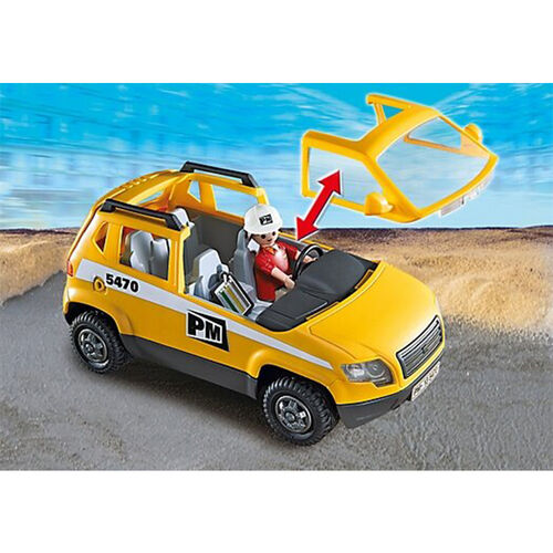 PLAYMOBIL - COCHE DE SUPERVISIN