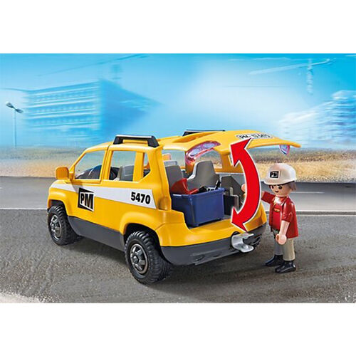 PLAYMOBIL - COCHE DE SUPERVISIN