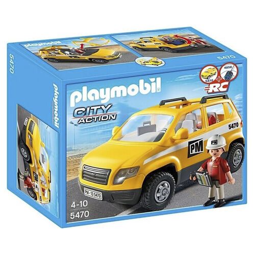 PLAYMOBIL - COCHE DE SUPERVISIN