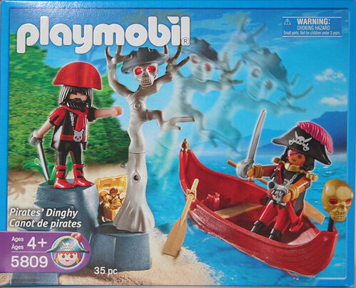 PLAYMOBIL - BOTE CON PIRATAS