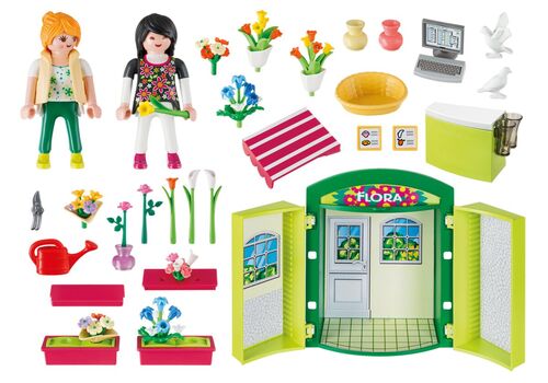 PLAYMOBIL - MALETN TIENDA DE FLORES