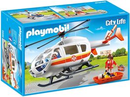 PLAYMOBIL - HELICÓPTERO DE RESCATE